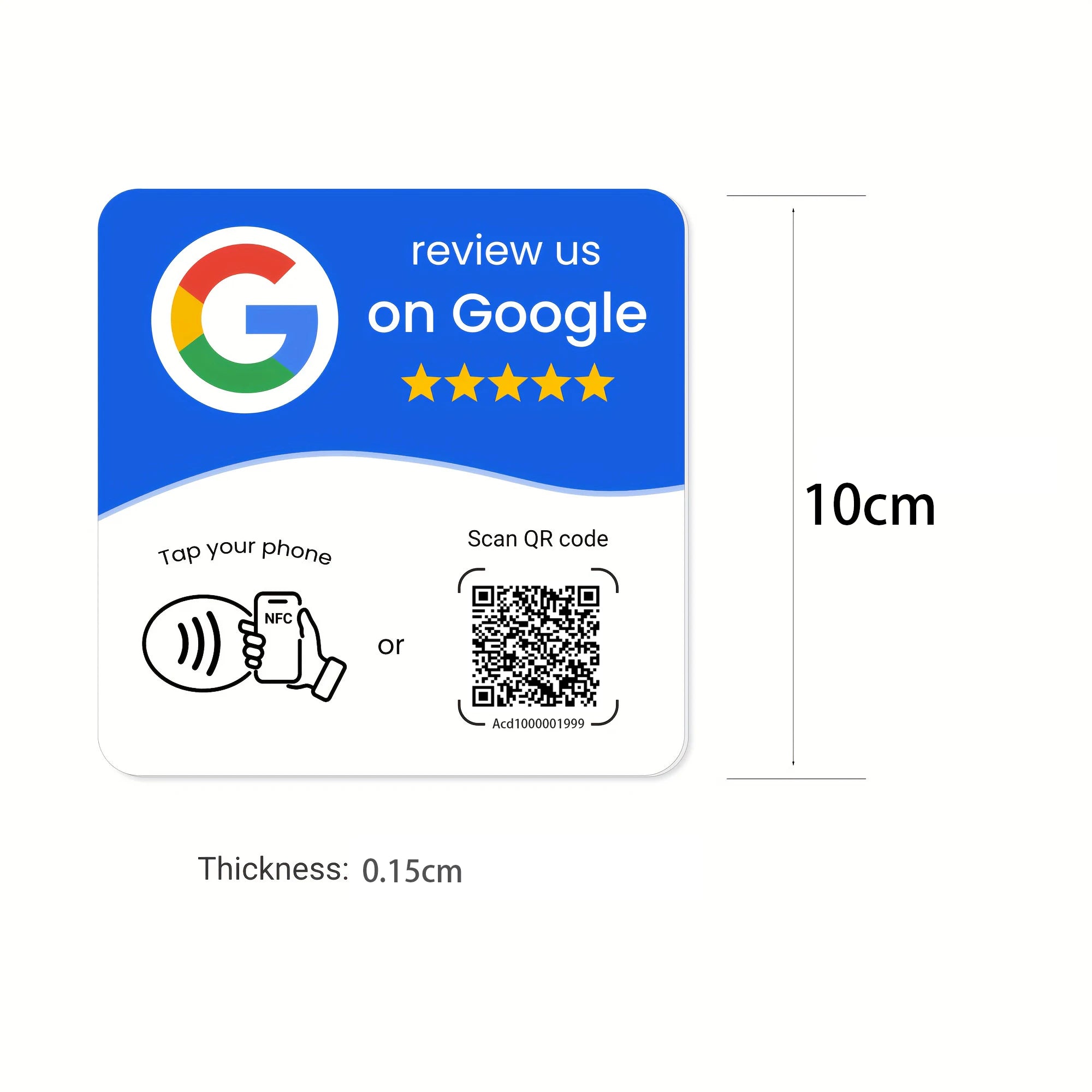 Carte NFC google